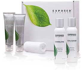 Kit exposé de base contre l'acné